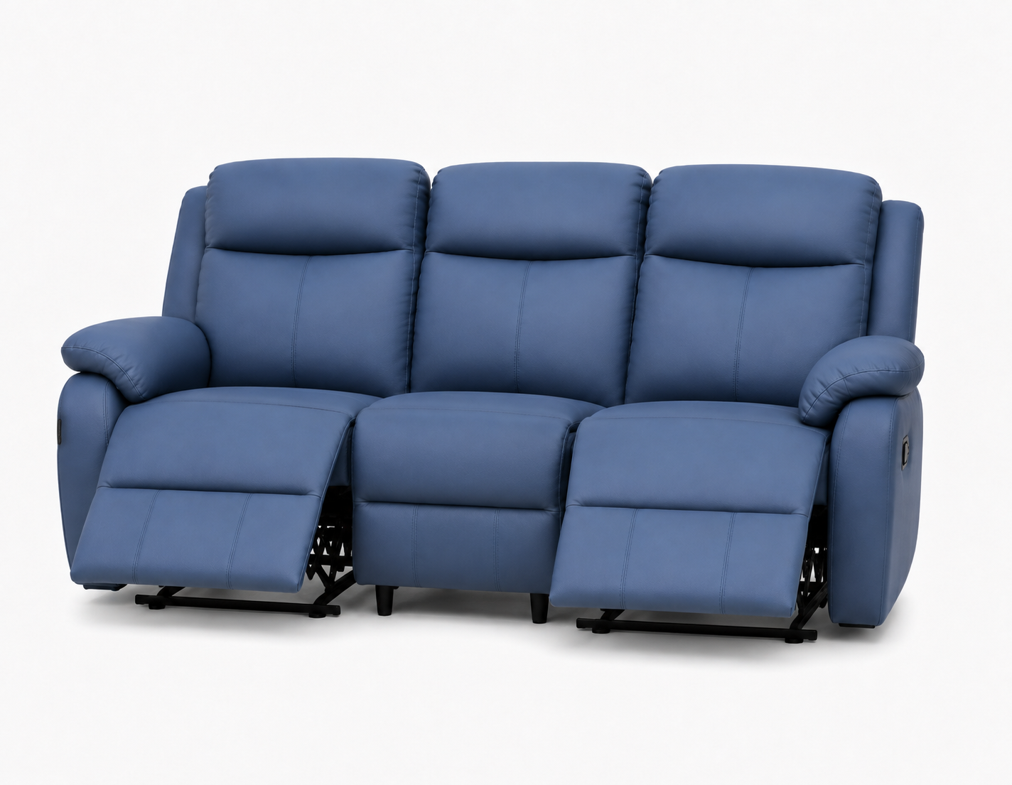 Fabric Triple Recliner view 4